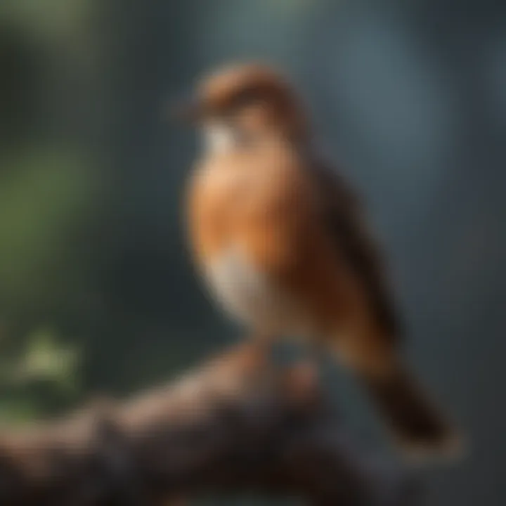 Bird Guarding Perch