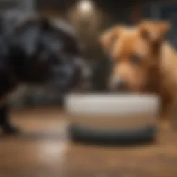 Guarding Pet's Food Bowl