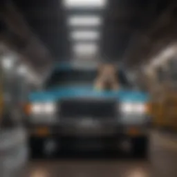 Pet transportation vehicle showcasing comfort and safety features