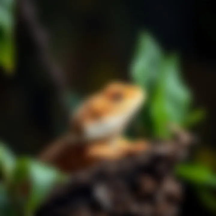 Natural Habitat of the Amazon Bearded Dragon Amazon Bearded Dragon in natural habitat