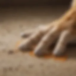 Feline Paws on Arm and Hammer Cat Litter