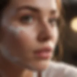 Skin-friendly baking soda scrub