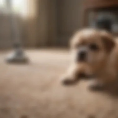 Pet-Friendly Cleaning Solutions Pet-friendly steam cleaning solution showcasing safety features