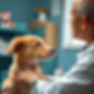 Veterinarian Insights on Raw Diet for Puppies A veterinarian discussing the raw food diet with a pet owner.