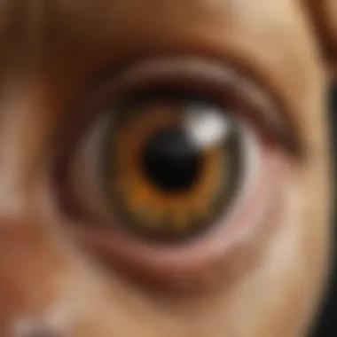 Detailed Anatomy of a Canine Eye Canine eye anatomy detailed illustration