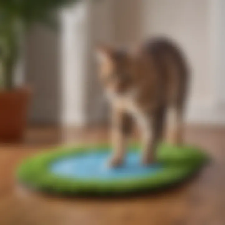 Catit Water Fountain Mat as a valuable accessory for pet care