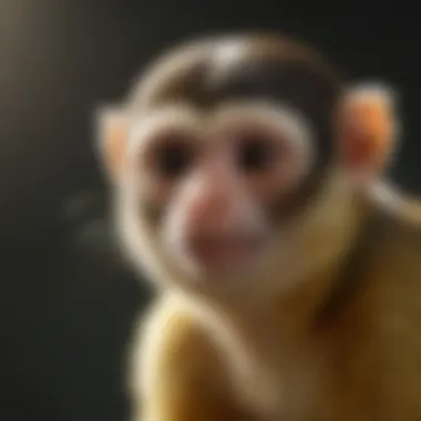 Cherubic Squirrel Monkey