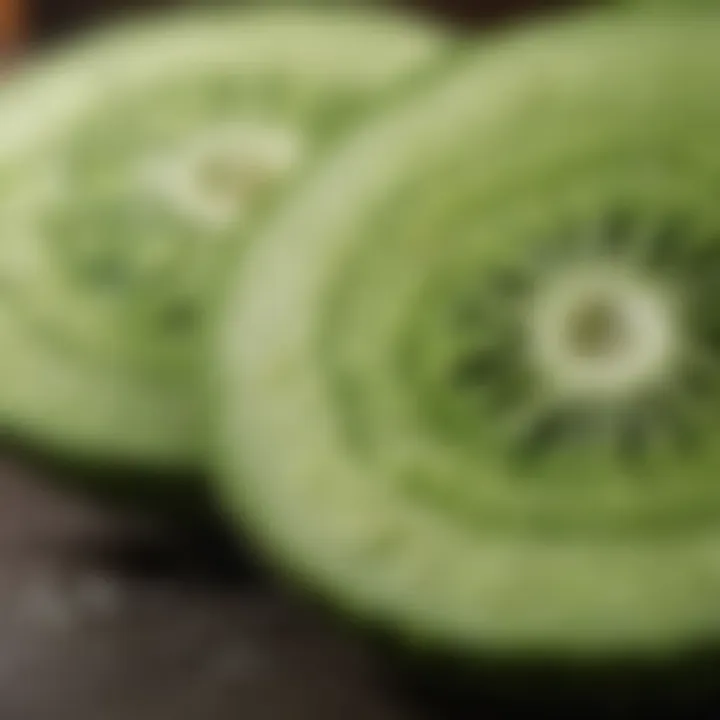 Cold Cucumber Slices