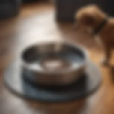 Durable and practical non-slip mat for pet bowls