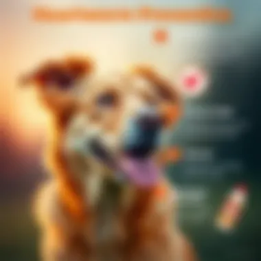 Heartworm Preventive Products at Petco Infographic of heartworm preventive products available at Petco