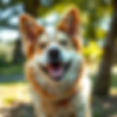 Happy Dog in a Pest-Free Environment Dog enjoying a pest-free environment