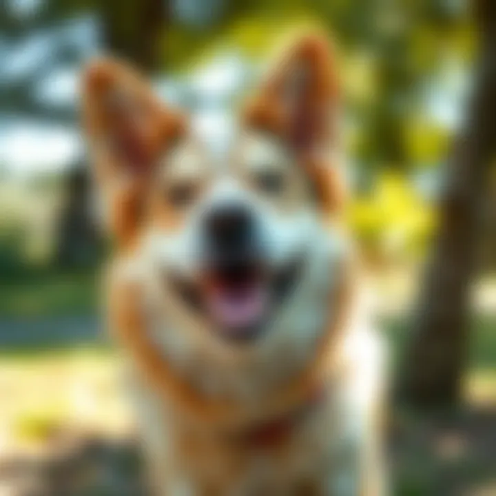 Happy Dog in a Pest-Free Environment Dog enjoying a pest-free environment