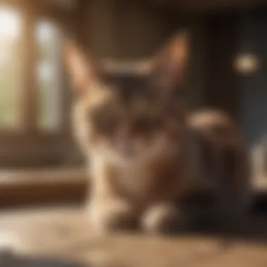 Prioritizing Health in Cat Ownership A cat receiving veterinary care