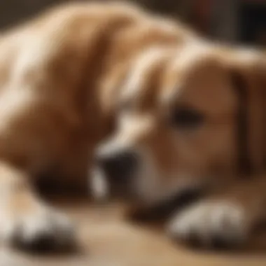 Canine Curiosity Curious dog receiving a belly rub