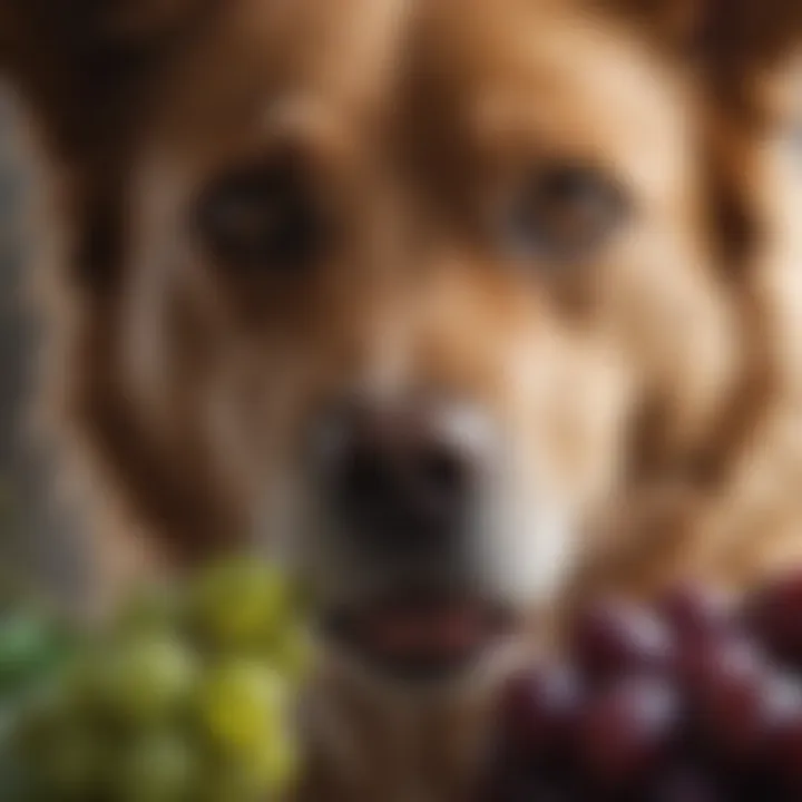 Dangerous Grapes for Dogs