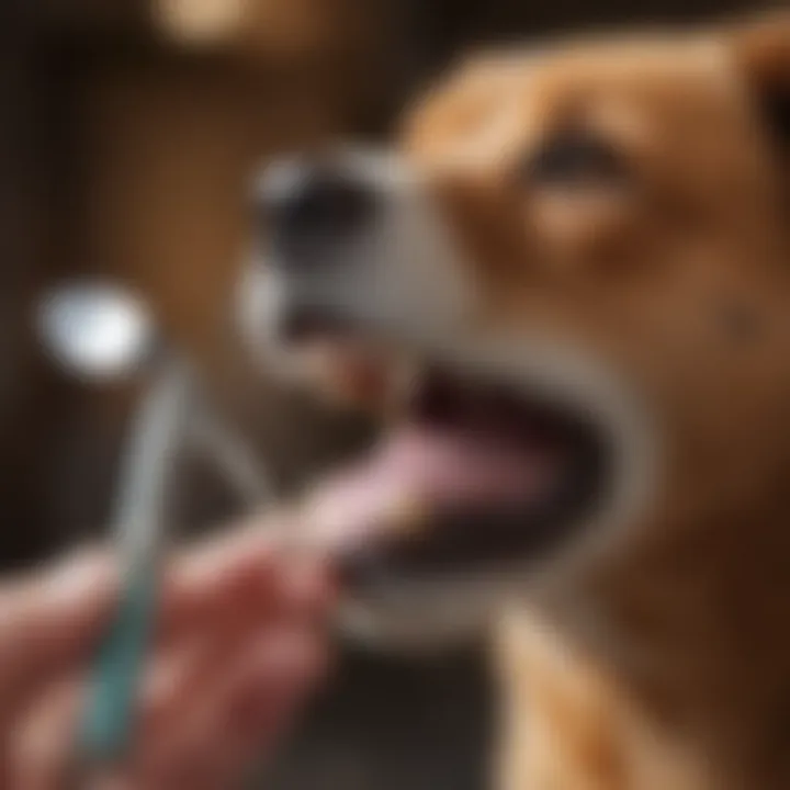 Dental care tools for dogs