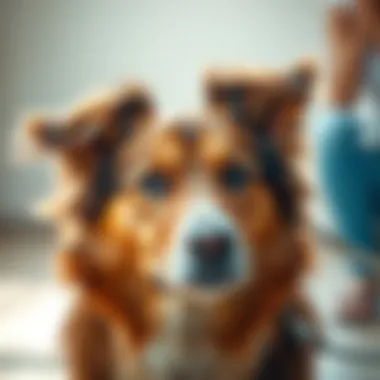 The Importance of Iron for Canine Health Illustration of a healthy dog with a shiny coat