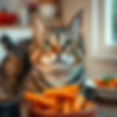 A healthy cat reflecting the benefits of proper diet