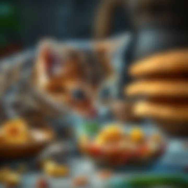 Understanding Food Choices for Kittens Kitten exploring food options