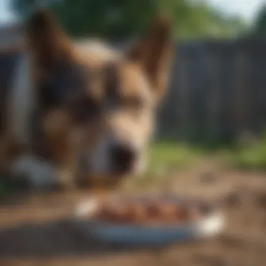 Expressions of Canine Shame Dog looking guilty after eating poop