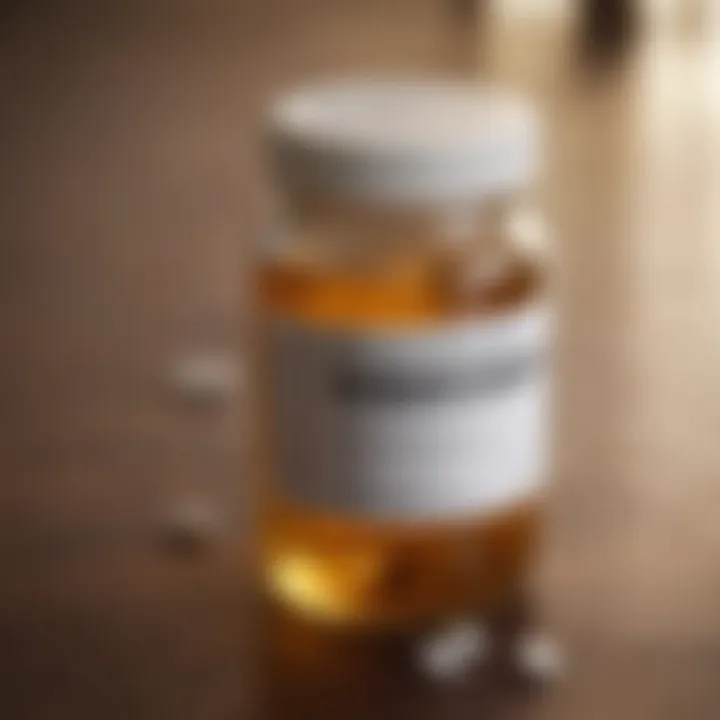 Dog Prescription - Close-up of a prescription bottle for dogs