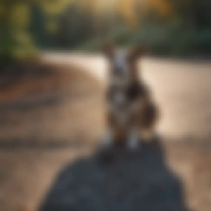 Durable and Reflective Dog ID Tag for Safety