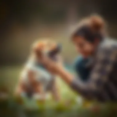 Building a Positive Connection with Your Puppy Owner engaging positively with a puppy