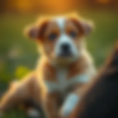 Importance of Socialization for Puppies Puppy socializing with other dogs