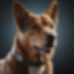 Elegant microchip design for dogs
