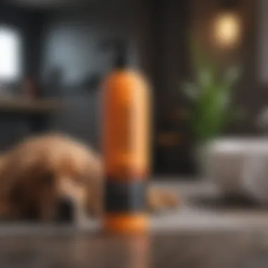 A premium dog shampoo and conditioner set for a shiny coat Dog shampoo and conditioner set