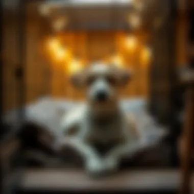 Creating a Cozy Space for Your Dog Cozy and secure environment for a dog