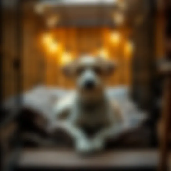 Creating a Cozy Space for Your Dog Cozy and secure environment for a dog