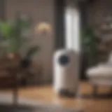 Advanced air purifier with smart sensor technology