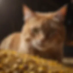 Eco-friendly cat litter made from corn cobs