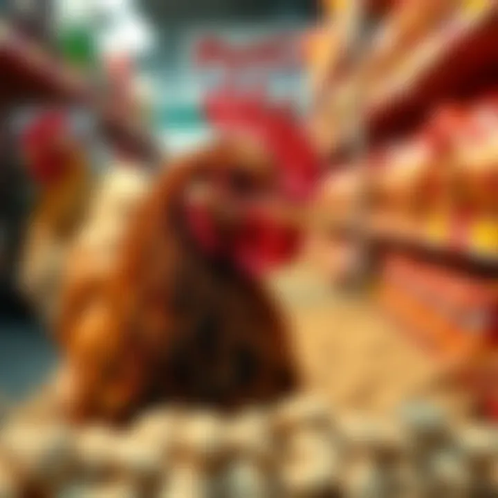Alternative Sources for Chicken Feed Alternative chicken feed sources displayed
