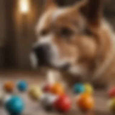 Variety of Hard Plastic Dog Balls Variety of hard plastic dog balls for different breeds