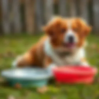 Variety of Collapsible Dish Designs Different designs of collapsible water dishes for dogs