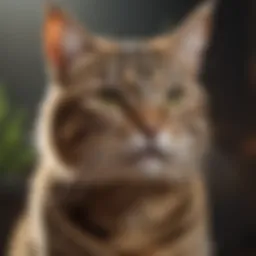 Tabby Cat with Whiskers