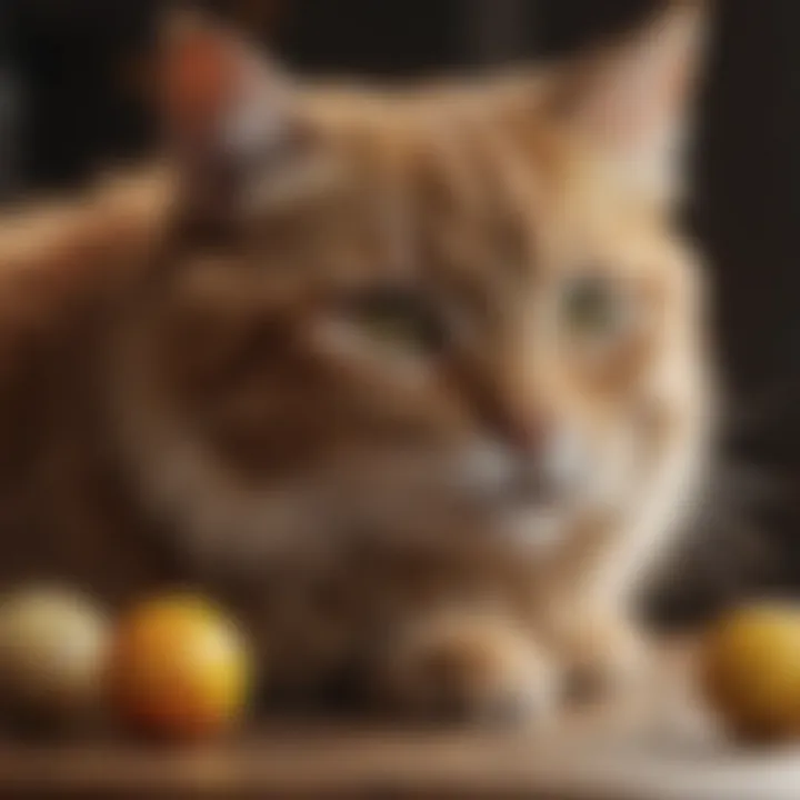 Different types of intelligent cat toys displayed