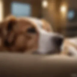 Canine Companion Resting Peacefully