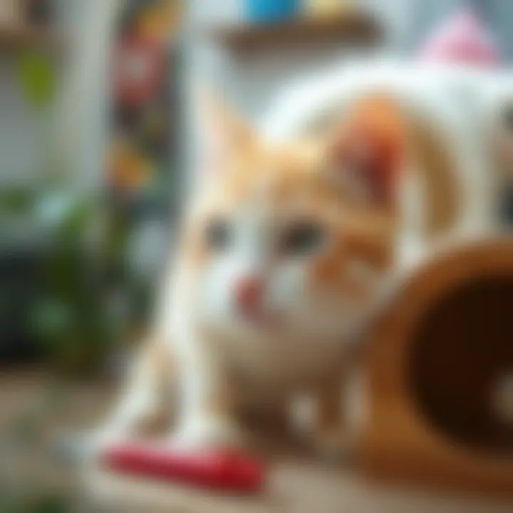 Tools and parts needed for cat tree maintenance