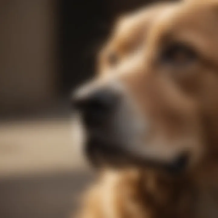 Custom pet ID tag displaying a dog's name and contact information