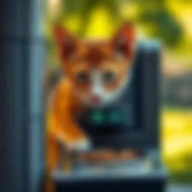 User-friendly interface of Faroro feeder