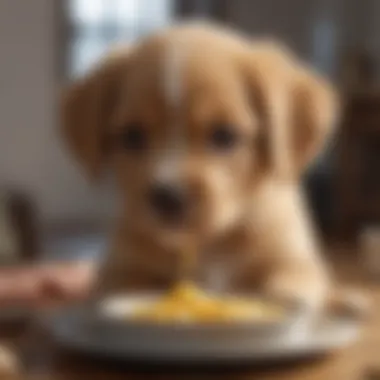 Puppy Feeding Schedule Visualization Visualization of a puppy feeding schedule