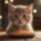 Nutritional chart for kitten food types