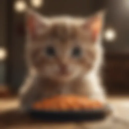 Nutritional chart for kitten food types