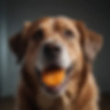 Tooth-friendly snacks for old dogs