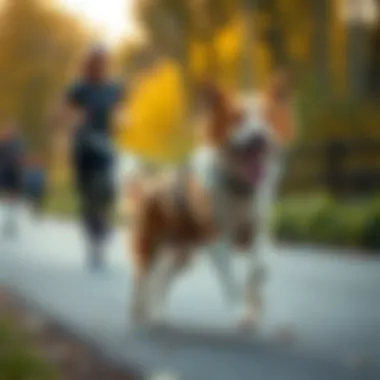 Choosing a Dog for an Active Lifestyle An active person jogging with a dog
