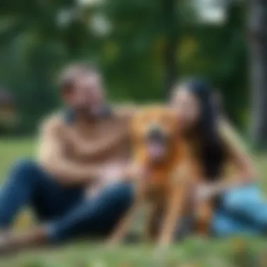 Building Lasting Bonds with Your Canine Friend A family enjoying time with their dog outdoors