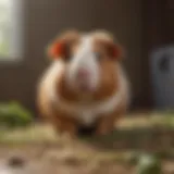 Guinea Pig Eating Timothy Hay